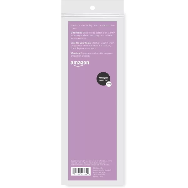 Amazon Basics Pedicure File BlackAmazon Basics Pedicure File Black