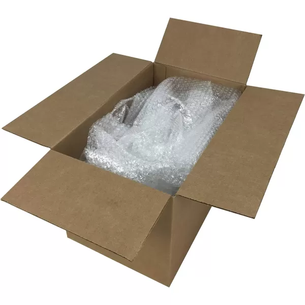 Amazon Basics Perforated Bubble Cushioning Wrap Small 316 12Inch x 175 Foot Long Roll ClearSmall