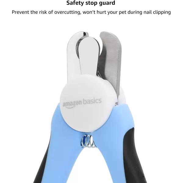 Amazon Basics Pet Nail Clipper and File Professional Grooming Tool with NonSlip Handle and Safety GuardAmazon Basics Pet Nail Clipper and File Professional Grooming Tool with NonSlip Handle and Safety Guard