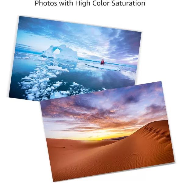 Amazon Basics Photo Paper Glossy 5 x 7 Inch Pack of 100 Sheets 200gm White4 x 6