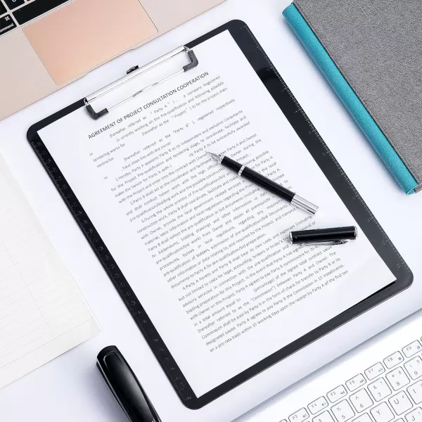 Amazon Basics Plastic Clipboards Low Profile Clip Clipboard for Classrooms Office Restaurants Doctor Offices 2Pack BlackAmazon Basics Plastic Clipboards Low Profile Clip Clipboard for Classrooms Office Restaurants Doctor Offices 2Pack Black