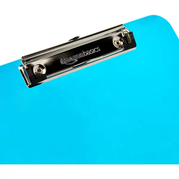 Amazon Basics Plastic Clipboards Pack of 6 Letter Assorted ColorAmazon Basics Plastic Clipboards Pack of 6 Letter Assorted Color