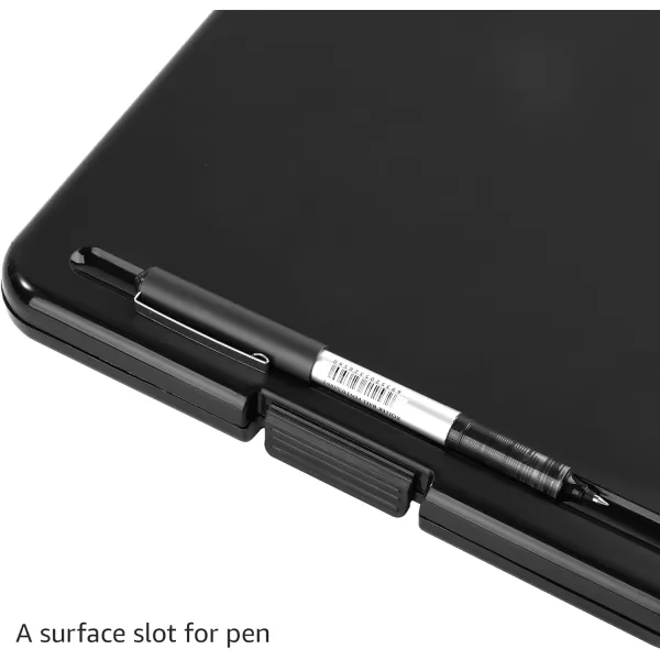 Amazon Basics Plastic Storage ClipboardBlack 2PackAmazon Basics Plastic Storage ClipboardBlack 2Pack