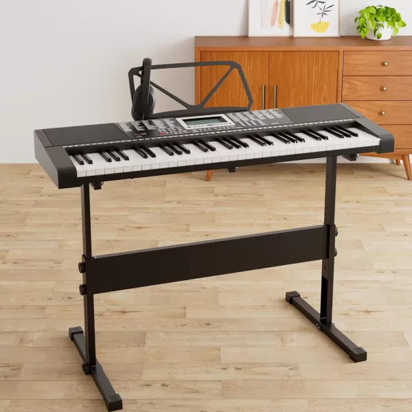 Amazon Basics Portable Digital Piano Keyboard with 61 Keys Built In Speakers and Songs for Learning BlackAmazon Basics Portable Digital Piano Keyboard with 61 Keys Built In Speakers and Songs for Learning Black