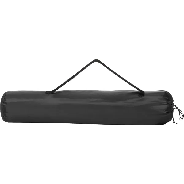 Amazon Basics Portable Folding Camping Chair with 4Can Cooler Side Pocket and Cup Holder with Carrying BagMesh Black