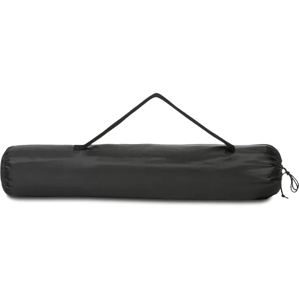 Amazon Basics Portable Folding Camping Chair with 4Can Cooler Side Pocket and Cup Holder with Carrying BagPadded Black