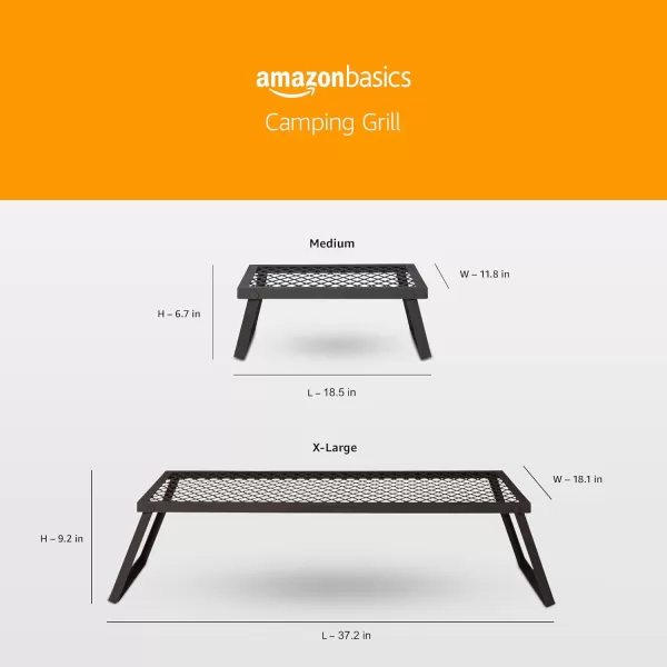 Amazon Basics Portable Outdoor Folding Campfire GrillAmazon Basics Portable Outdoor Folding Campfire Grill