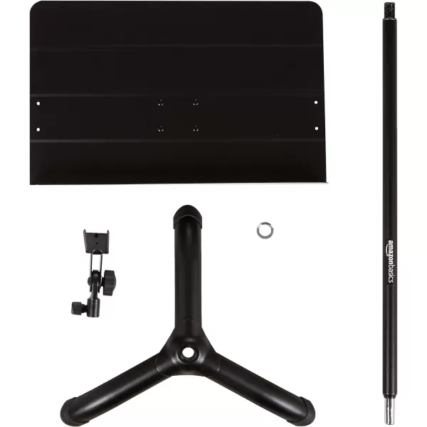 Amazon Basics Portable Sheet Music Stand  BlackAmazon Basics Portable Sheet Music Stand  Black