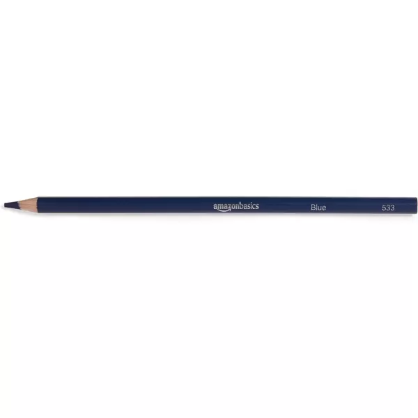 Amazon Basics Premium Colored Pencils Soft Core 24 Count Pack of 1 Multicolor72 Count Pack of 1