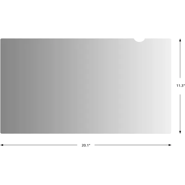 Amazon Basics Privacy Screen Filter  22 Inch 169 Widescreen Monitor Anti Glare amp Blue Light Filter 22 inch 169 1876 x 1056169 Widescreen Monitor 23 Inch 169 