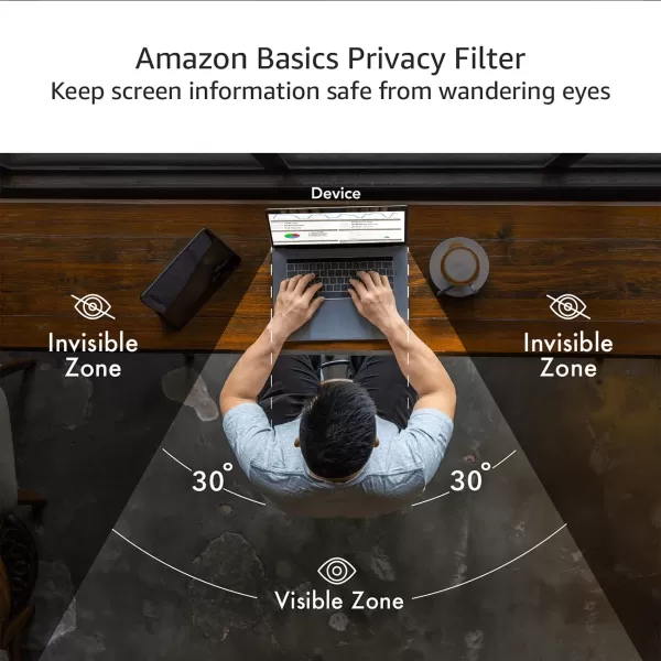 Amazon Basics Privacy Screen Filter  22 Inch 169 Widescreen Monitor Anti Glare amp Blue Light Filter 22 inch 169 1876 x 1056169 Widescreen Monitor 24 Inch 169 