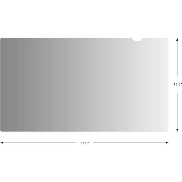 Amazon Basics Privacy Screen Filter  22 Inch 169 Widescreen Monitor Anti Glare amp Blue Light Filter 22 inch 169 1876 x 1056169 Widescreen Monitor 27 Inch 169 