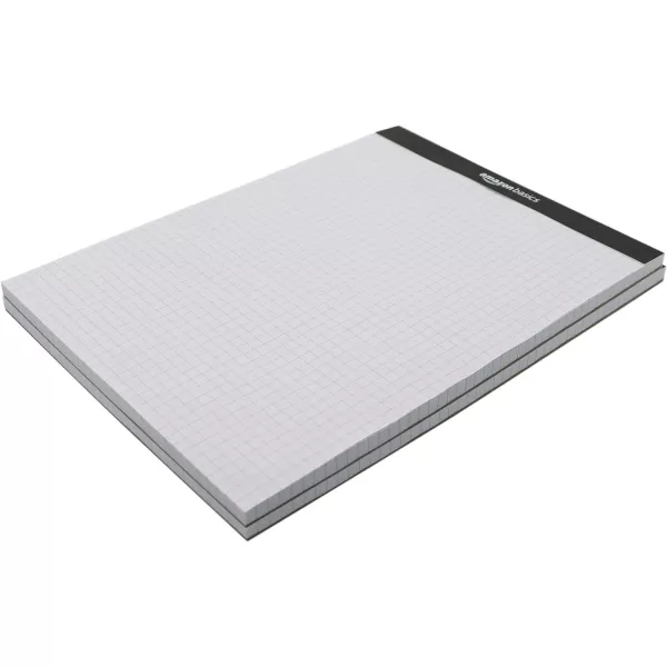Amazon Basics QuadRuled Graph Paper Pad Pack of 2 85 Inch x 1175 Inch WhiteAmazon Basics QuadRuled Graph Paper Pad Pack of 2 85 Inch x 1175 Inch White