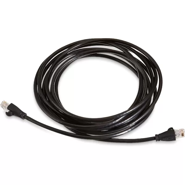 Amazon Basics RJ45nbspCat6nbspEthernetnbspPatch Cable 1Gpbs Transfer Speed GoldPlated Connectors 50 Foot For PC TV tablet router printer14 Foot 10Pack Black