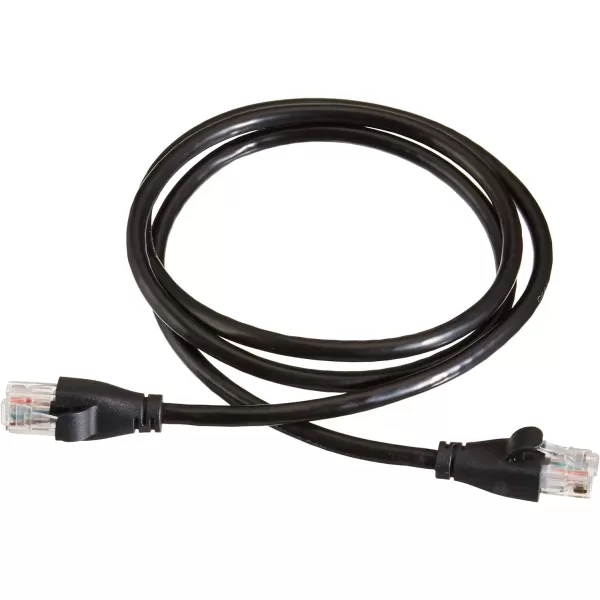 Amazon Basics RJ45nbspCat6nbspEthernetnbspPatch Cable 1Gpbs Transfer Speed GoldPlated Connectors 50 Foot For PC TV tablet router printer3 Foot 1Pack Black