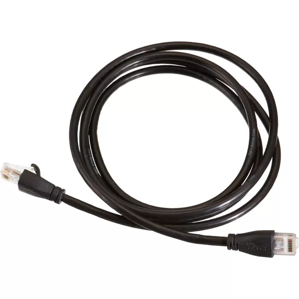 Amazon Basics RJ45nbspCat6nbspEthernetnbspPatch Cable 1Gpbs Transfer Speed GoldPlated Connectors 50 Foot For PC TV tablet router printer5 Foot 1Pack Black