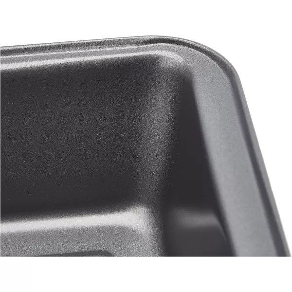 Amazon Basics Rectangular Baking Bread Loaf Pan 95 x 5 Inch Set of 2 GrayLoaf Pan