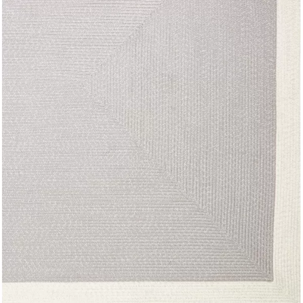 Amazon Basics Rectangular Outdoor Rug For Patio and Balcony TwoTone Grey 13 ft L x 9 ft WTwotone Grey