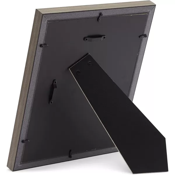 Amazon Basics Rectangular Photo Picture Frame 11 x 14 or 8 x 10 with mat Pack of 2 Gold 1228 x 1518 inches8 x 10 or 5 x 7 Barnwood