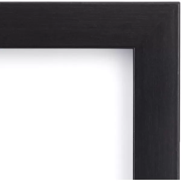 Amazon Basics Rectangular Photo Picture Frame 5 x 7 Pack of 2 BlackBlack 4 x 6