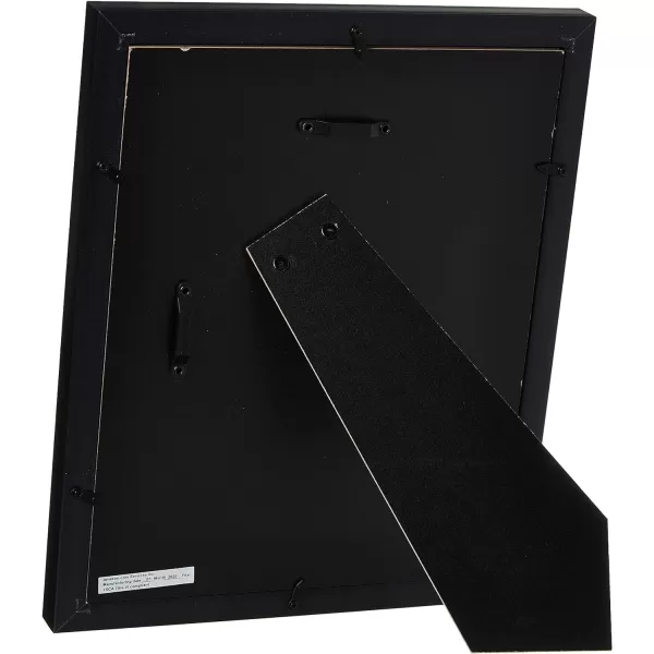 Amazon Basics Rectangular Photo Picture Frame 5 x 7 Pack of 2 BlackBlack 8 x 10