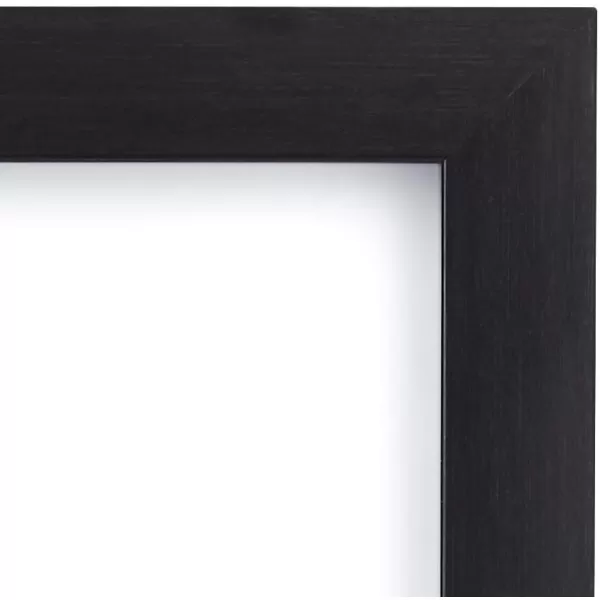 Amazon Basics Rectangular Photo Picture Frame 5 x 7 Pack of 2 BlackBlack 8 x 10