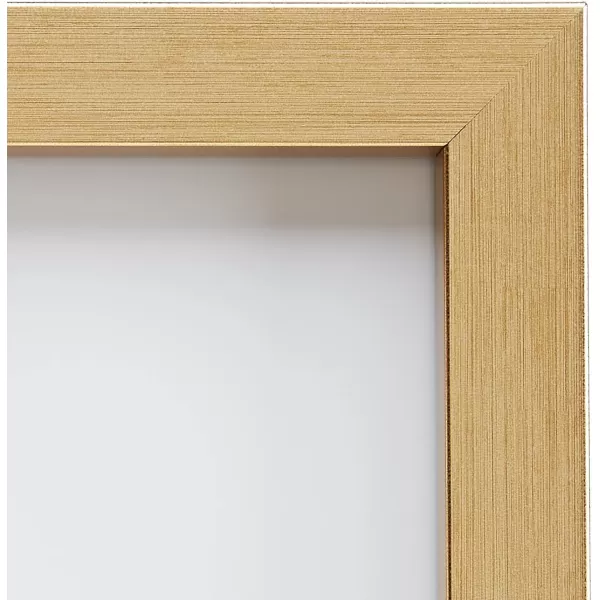 Amazon Basics Rectangular Photo Picture Frame 8 x 10 Pack of 5 Gold 92 x 112 inches5 x 7 Gold