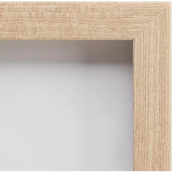 Amazon Basics Rectangular Photo Picture Frame 8 x 10 Pack of 5 Gold 92 x 112 inches5 x 7 Natural