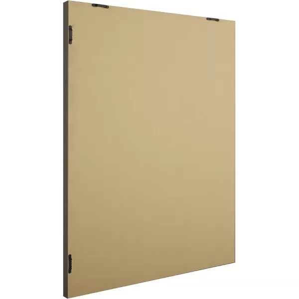 Amazon Basics Rectangular Wall Mount Mirror 24 x 36 Peaked Trim BlackBarnwood 20 x 28 Standard Trim Wall Mirror