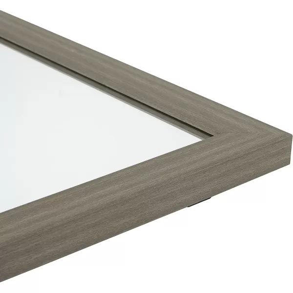 Amazon Basics Rectangular Wall Mount Mirror 24 x 36 Peaked Trim BlackBarnwood 24 x 36 Standard Trim Wall Mirror