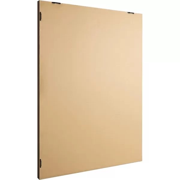 Amazon Basics Rectangular Wall Mount Mirror 24 x 36 Peaked Trim BlackBarnwood 24 x 36 Wide Trim Wall Mirror