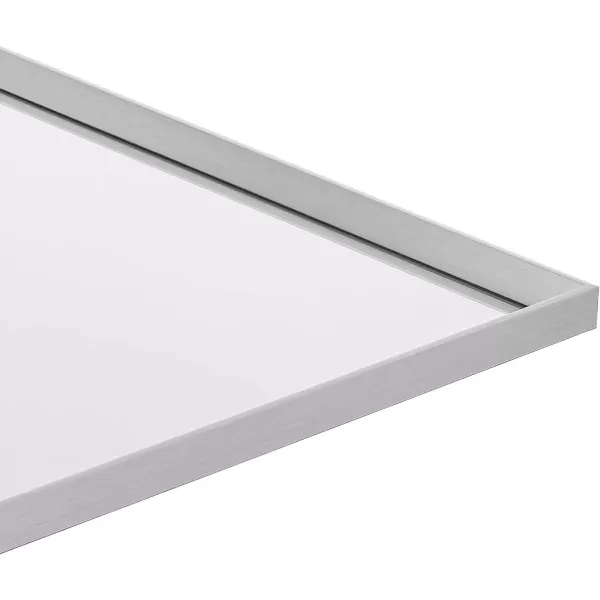 Amazon Basics Rectangular Wall Mount Mirror 24 x 36 Peaked Trim BlackNickel 30 x 40 Peaked Wall Mirror