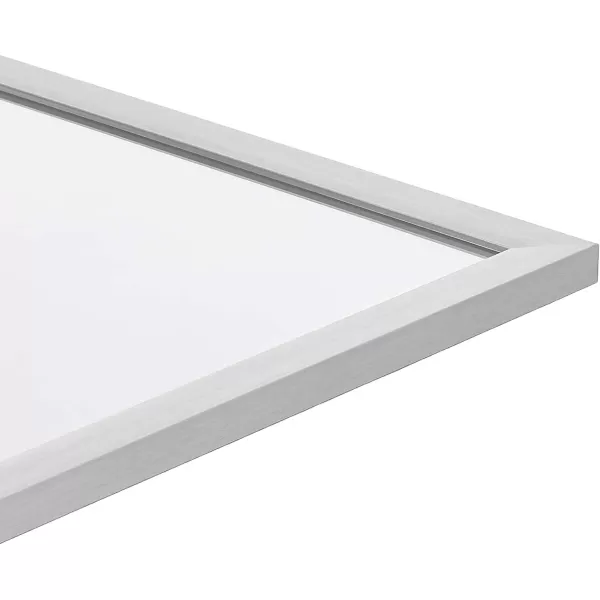 Amazon Basics Rectangular Wall Mount Mirror 24 x 36 Peaked Trim BlackNickel 30 x 40 Standard Trim Wall Mirror