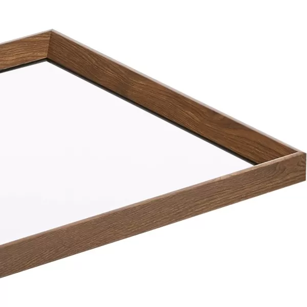 Amazon Basics Rectangular Wall Mount Mirror 24 x 36 Peaked Trim BlackWalnut 16 x 20 Peaked Wall Mirror