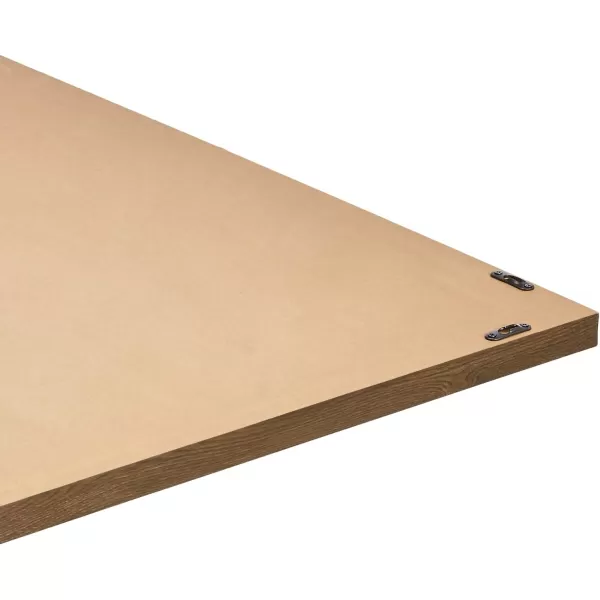 Amazon Basics Rectangular Wall Mount Mirror 24 x 36 Peaked Trim BlackWalnut 30 x 40 Peaked Wall Mirror