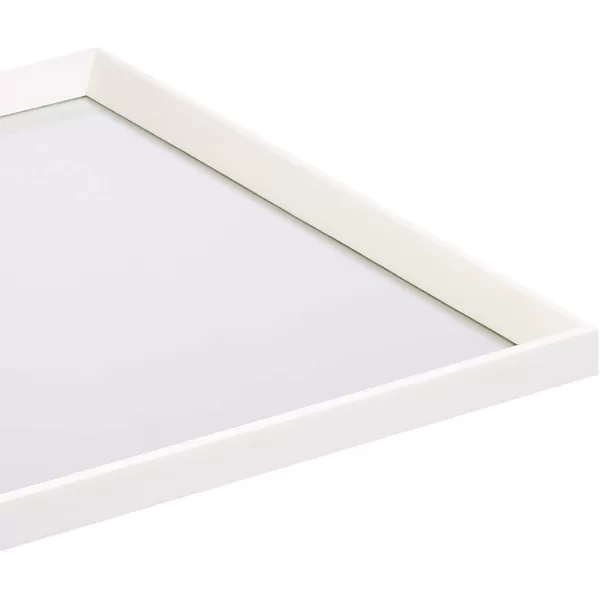 Amazon Basics Rectangular Wall Mount Mirror 24 x 36 Peaked Trim BlackWhite 16 x 20 Peaked Wall Mirror