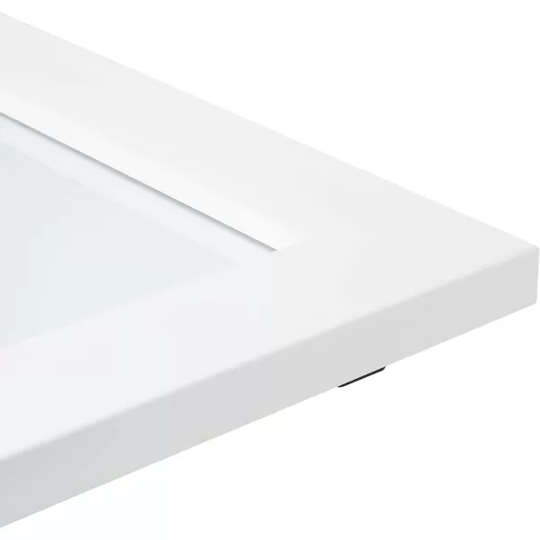 Amazon Basics Rectangular Wall Mount Mirror 24 x 36 Peaked Trim BlackWhite 20 x 28 Wide Trim Wall Mirror