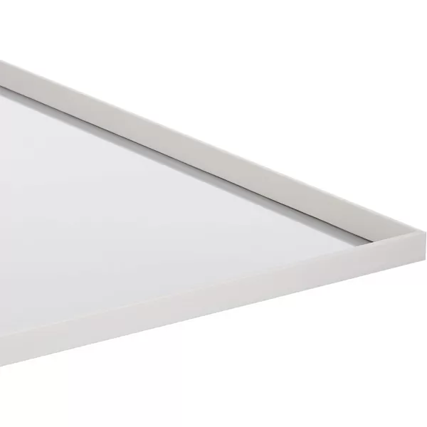 Amazon Basics Rectangular Wall Mount Mirror 24 x 36 Peaked Trim BlackWhite 24 x 36 Peaked Wall Mirror