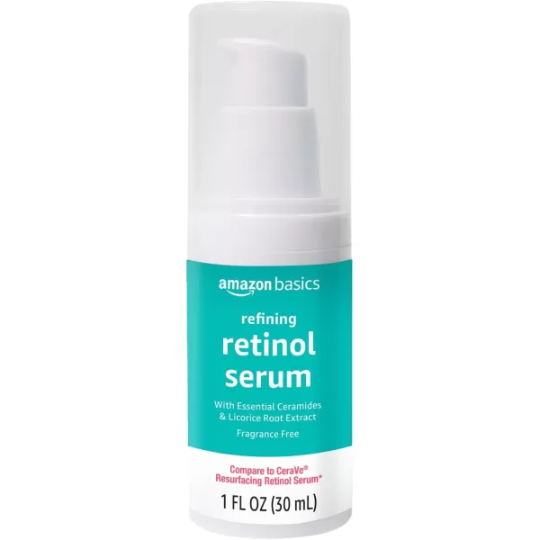 Amazon Basics Refining Retinol Serum 1 Fluid Ounce 1PackAmazon Basics Refining Retinol Serum 1 Fluid Ounce 1Pack
