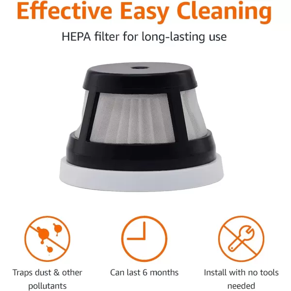 Amazon Basics Replacement Filter Handheld Vacuum 2PackAmazon Basics Replacement Filter Handheld Vacuum 2Pack