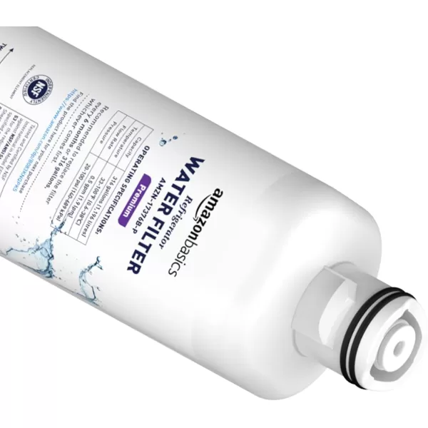 Amazon Basics Replacement Samsung DA9717376B HAFQINEXP Refrigerator Water Filter 1Pack Premium FiltrationAmazon Basics Replacement Samsung DA9717376B HAFQINEXP Refrigerator Water Filter 1Pack Premium Filtration