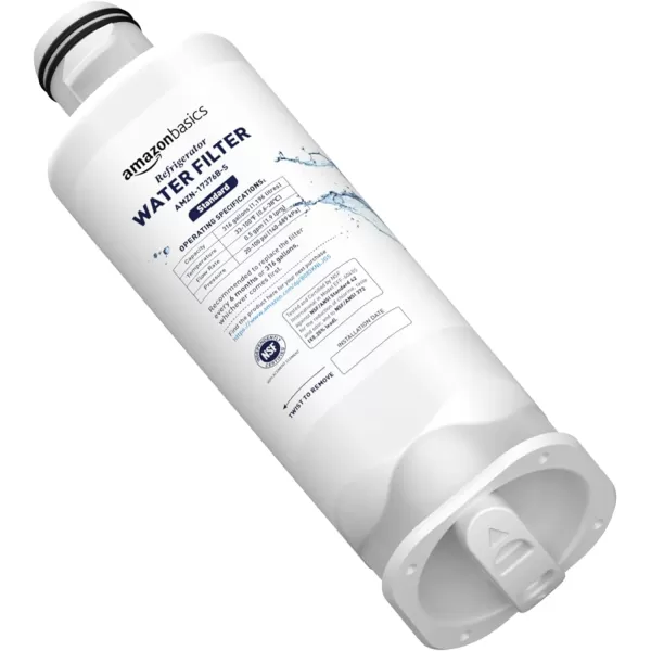 Amazon Basics Replacement Samsung DA9717376B HAFQINEXP Refrigerator Water Filter 1Pack Standard FiltrationAmazon Basics Replacement Samsung DA9717376B HAFQINEXP Refrigerator Water Filter 1Pack Standard Filtration