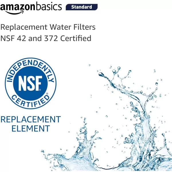 Amazon Basics Replacement Samsung DA9717376B HAFQINEXP Refrigerator Water Filter 1Pack Standard FiltrationAmazon Basics Replacement Samsung DA9717376B HAFQINEXP Refrigerator Water Filter 1Pack Standard Filtration