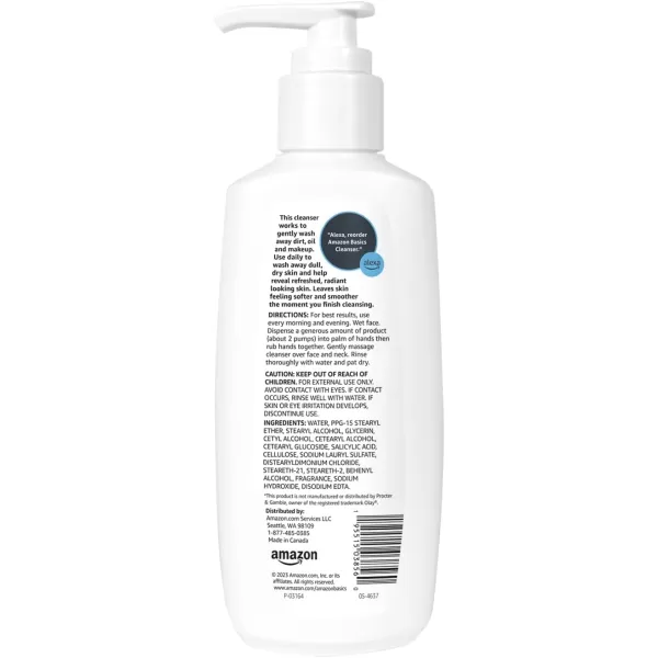 Amazon Basics Replenishing Classic Cleanser Unscented 678 Fluid Ounces 1PackAmazon Basics Replenishing Classic Cleanser Unscented 678 Fluid Ounces 1Pack