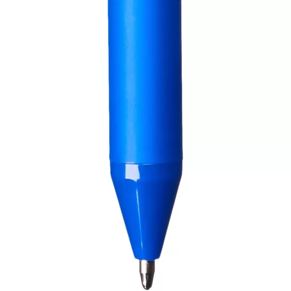 Amazon Basics Retractable Ballpoint Pen  Black 12mm 12PackAssorted Colors