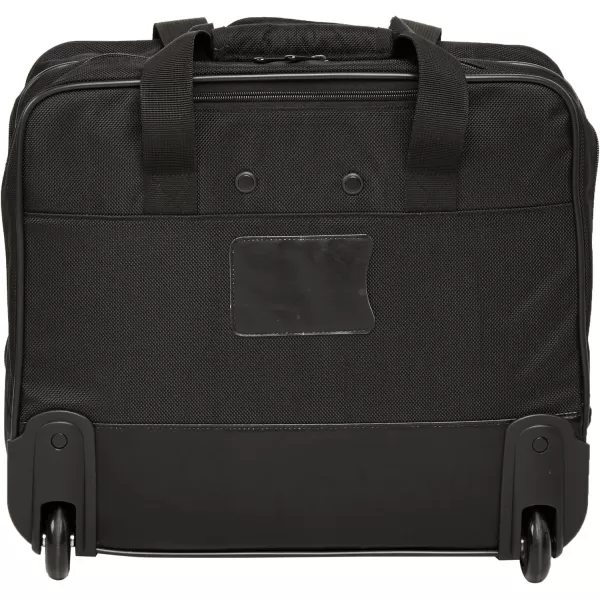 Amazon Basics Rolling Laptop Case BlackPack of 1