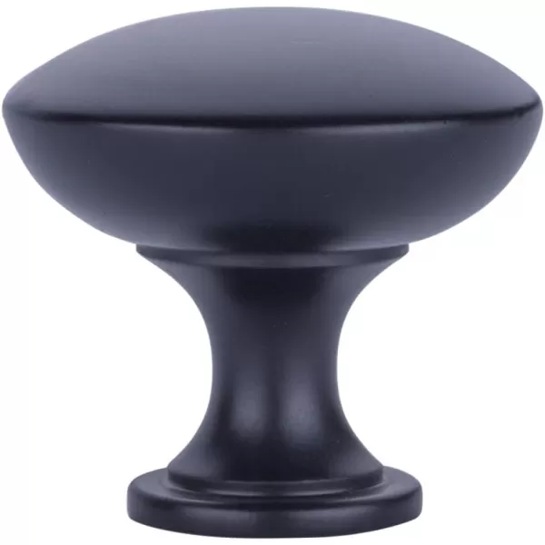 Amazon Basics Round Cabinet Knob 118inch Diameter Flat Black 10PackAmazon Basics Round Cabinet Knob 118inch Diameter Flat Black 10Pack