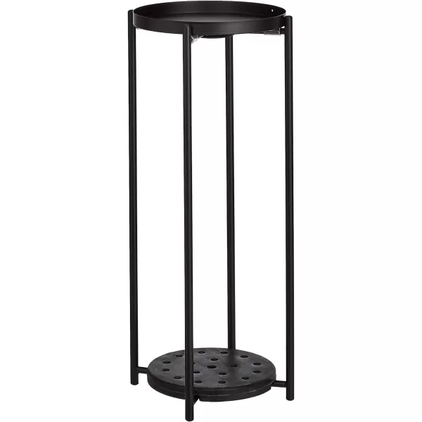Amazon Basics Round Plant Stand BlackAmazon Basics Round Plant Stand Black