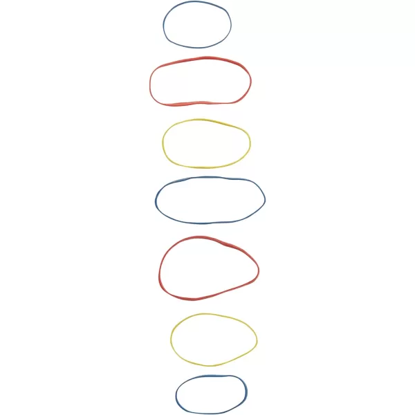 Amazon Basics Rubber Bands Size 33 312 x 18 Inch 600 Bands1 lb Pack 3Pack TanAssorted 05 Pound Pack