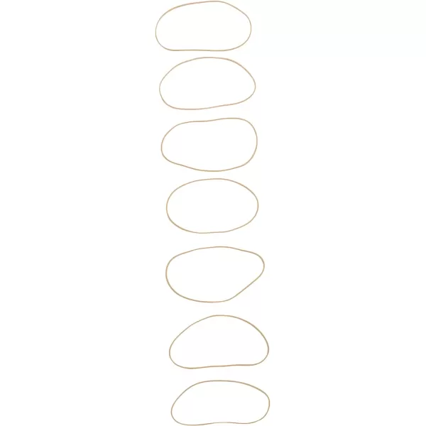 Amazon Basics Rubber Bands Size 33 312 x 18 Inch 600 Bands1 lb Pack 3Pack TanSize 19 116 3Pack